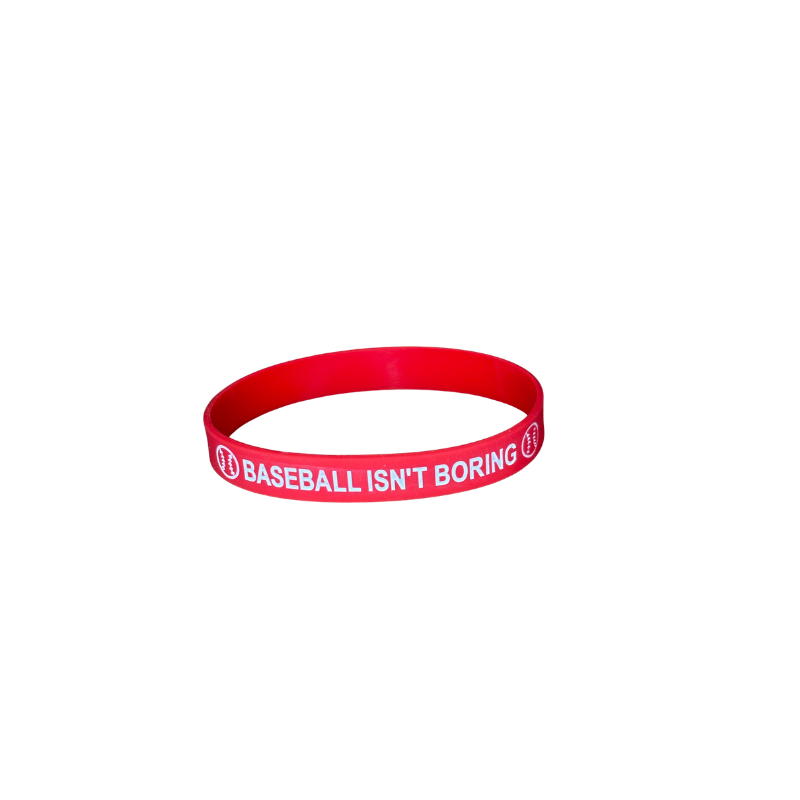 Baseball Isn't Boring Wristband