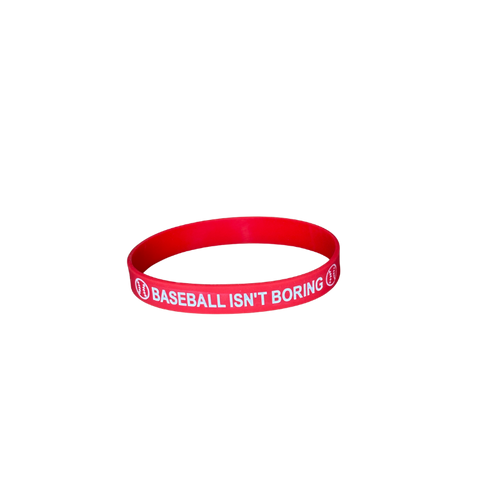Baseball Isn't Boring Wristband