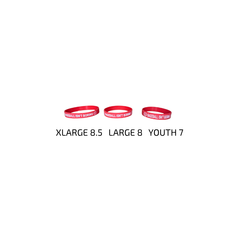 Baseball Isn't Boring Wristband